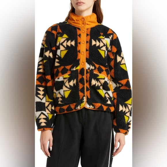 NWT Free People Rocky Ridge Jacket Night Sky Combo XS - Picture 11 of 13